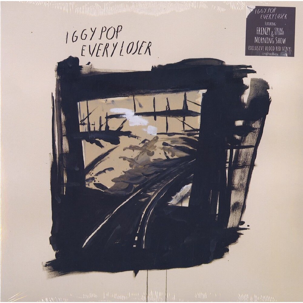 Iggy Pop Every Loser NEW Ltd Ed Blood Red Vinyl Record Atlantic, 2023